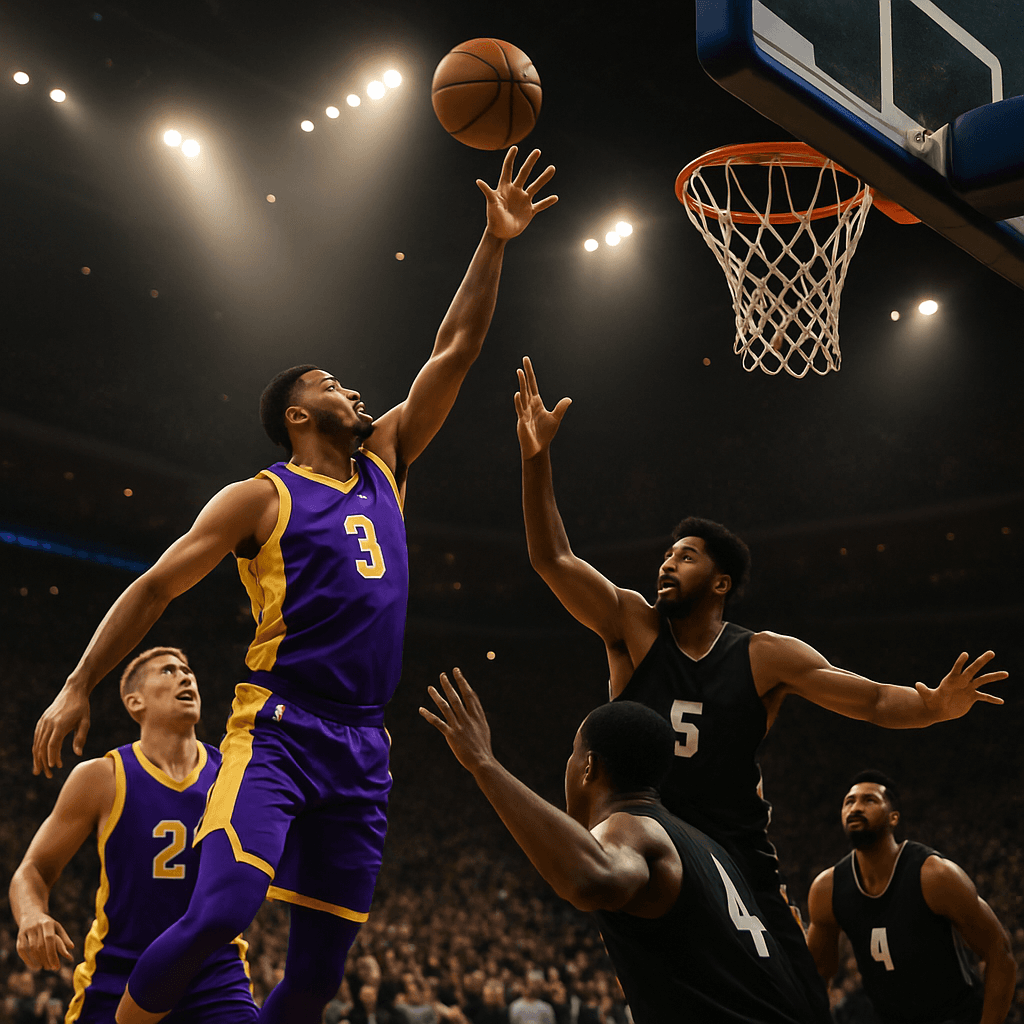 LeBron James lidera a Lakers en victoria épica contra Warriors