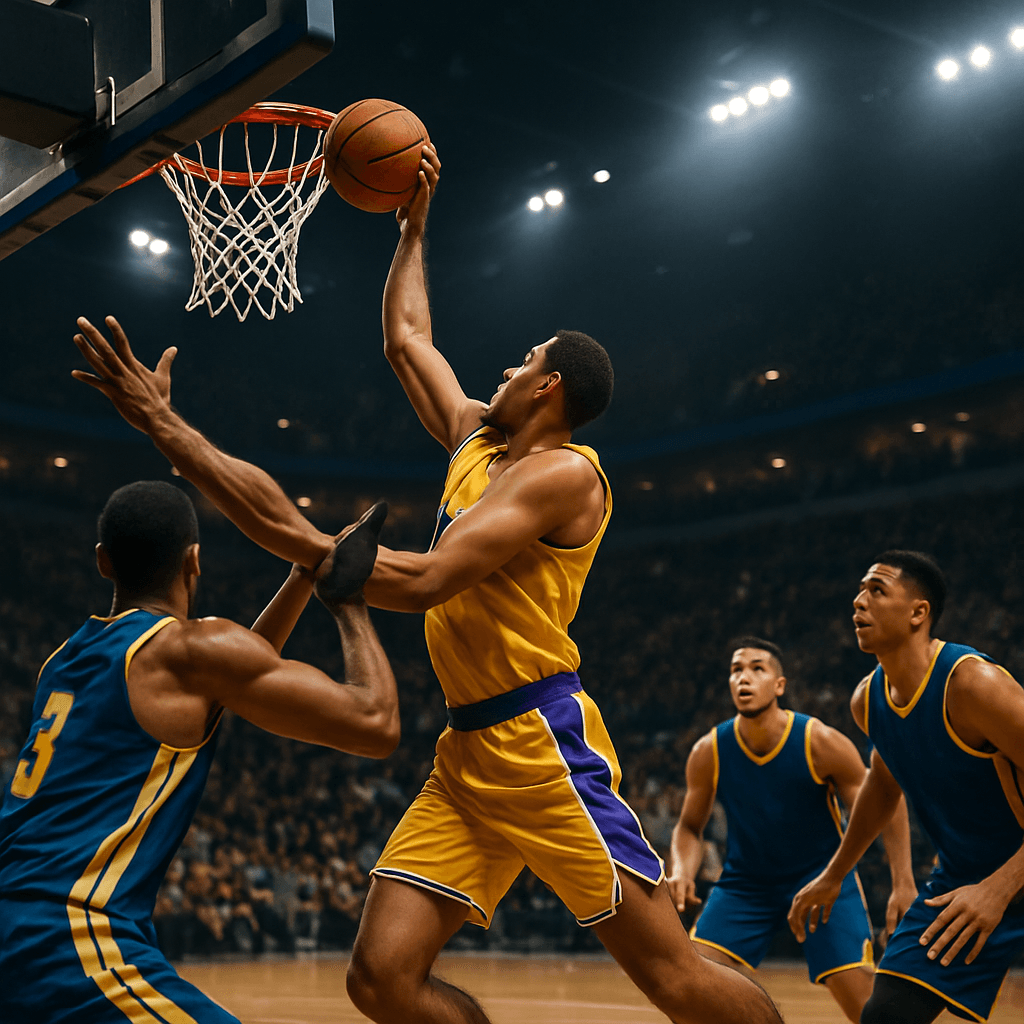 LeBron James y Lakers brillan en derrota de Warriors